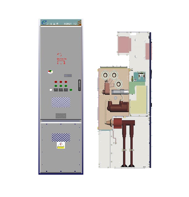 XGNQ1-12环保型交流金属封闭充气式开关柜