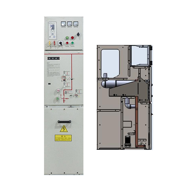 XGN116-12环保型智能极柱式固体绝缘环网柜